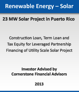 Renewable Energy - Solar :: 23 MW Solar Project in Puerto Rico