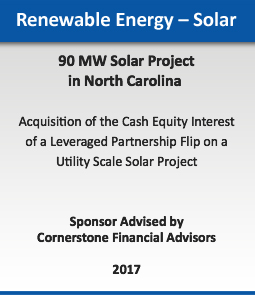 Renewable Energy - Solar :: 90 MW Solar Project in North Carolina