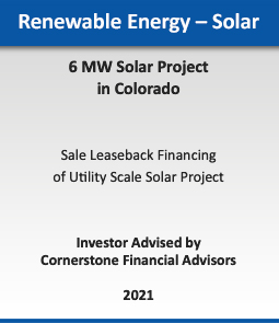 Renewable Energy - Wind :: 720 MW Wind Portfolio Sale