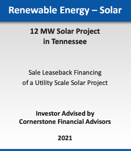 Renewable Energy - Wind :: 720 MW Wind Portfolio Sale