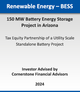 Renewable Energy - Wind :: 720 MW Wind Portfolio Sale