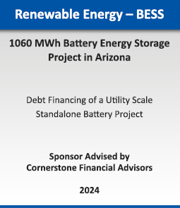 Renewable Energy - Wind :: 720 MW Wind Portfolio Sale
